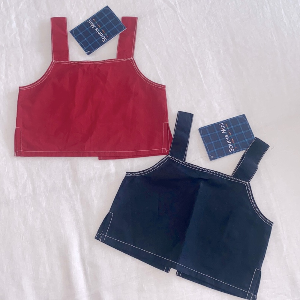Souris Mini from Canada 2 Cute Summer Tops size 3T